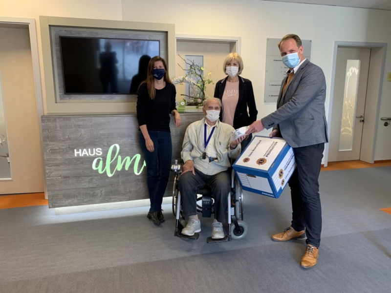 Lions Club Wurzen spendet FFP2-Masken