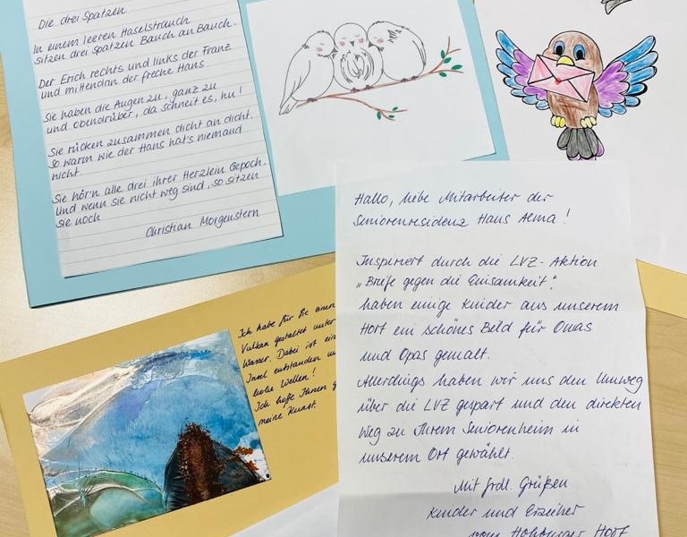 LVZ-Aktion „Briefe gegen Einsamkeit“ im Haus alma