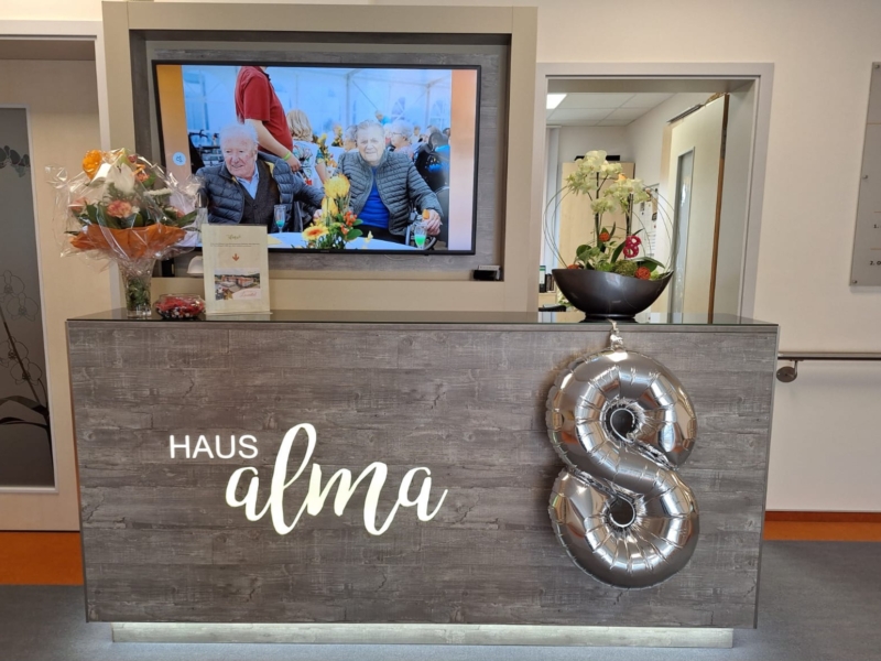 8 Jahre Haus alma