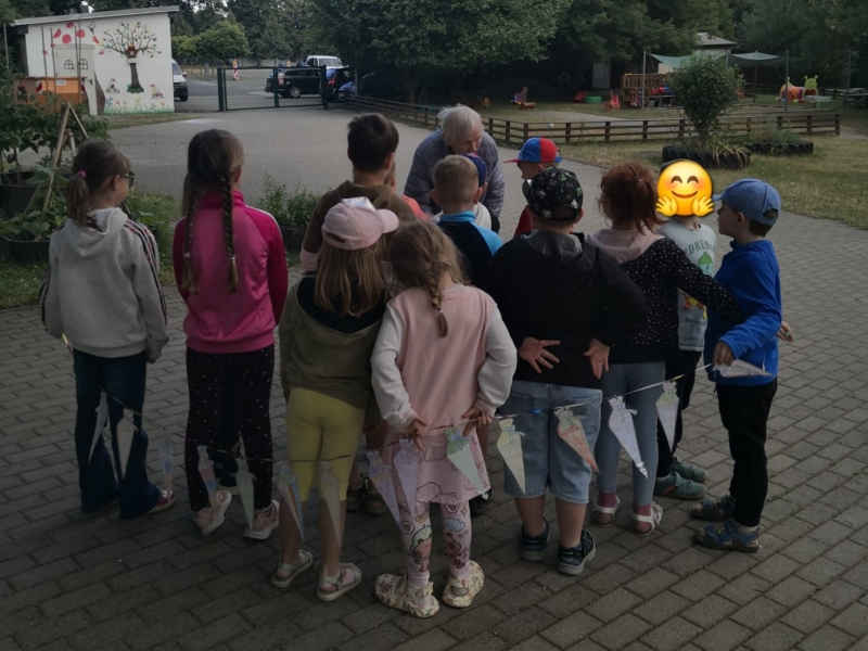 Mit guten Wünschen in einen neuen Lebensabschnitt